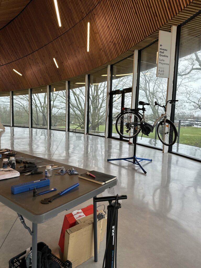 Atelier réparation vélo